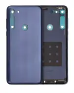 Capac Spate Sticla Motorola Moto G8 / G Fast (Neon Blue)
