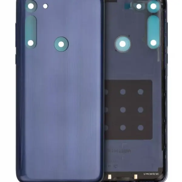 Capac Spate Sticla Motorola Moto G8 / G Fast (Neon Blue)