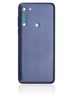 Capac Spate Sticla Motorola Moto G8 / G Fast (Neon Blue) - imagine 3