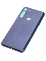 Capac Spate Sticla Motorola Moto G8 / G Fast (Neon Blue) - imagine 5