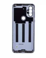 Capac Spate Sticla Motorola Moto Power AMPlus (Opal Silver) - imagine 4