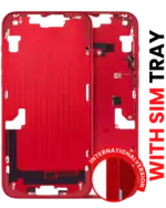 Carcasa Mijloc iPhone 14 Plus AMPlus (Red)