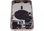 Capac Spate Sticla iPhone 14 Pro Max AMPlus (No Logo) (Gold) - imagine 7