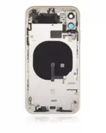 Capac Spate Sticla iPhone 11 AMPlus (No Logo) (White) - imagine 4