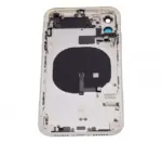 Capac Spate Sticla iPhone 11 AMPlus (No Logo) (White) - imagine 7