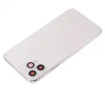 Capac Spate Sticla iPhone 11 Pro AMPlus (No Logo) (Silver) - imagine 13