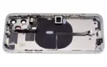 Capac Spate Sticla iPhone 11 Pro AMPlus (No Logo) (Silver) - imagine 8