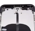 Carcasa Spate Sticla iPhone 11 Pro Max AMPlus (No Logo) (Space Gray) - imagine 11