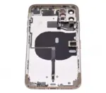 Carcasa Spate Sticla iPhone 11 Pro Max AMPlus (No Logo) (Gold) - imagine 8
