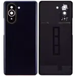 Capac Spate Sticla Huawei Nova 10 (Black) - imagine 2