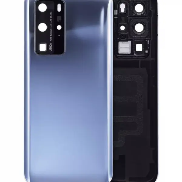 Capac Spate Sticla Huawei P40 Pro (Mirror Silver)