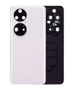Capac Spate Sticla Huawei P50 Pro (Pearl White)