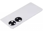 Capac Spate Sticla Huawei P50 Pro (Pearl White) - imagine 5