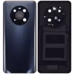 Capac Spate Sticla Huawei Mate 40 (Black) - imagine 2