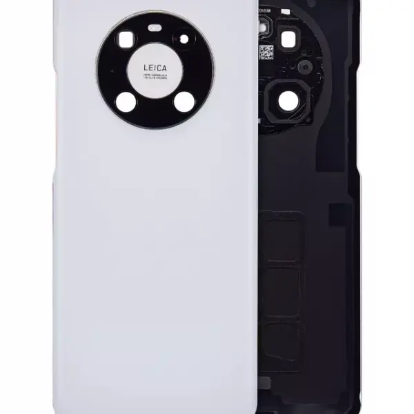 Capac Spate Sticla Huawei Mate 40 Pro (Matte White)