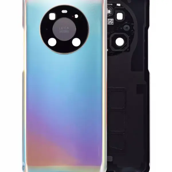 Capac Spate Sticla Huawei Mate 40 Pro (Mystic Silver)