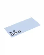 Capac Spate Sticla Samsung Galaxy S23 Ultra (S918) Service Pack (Sky Blue) - imagine 5