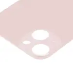 Capac Spate Sticla iPhone 13 (No Logo) (Pink) - imagine 6