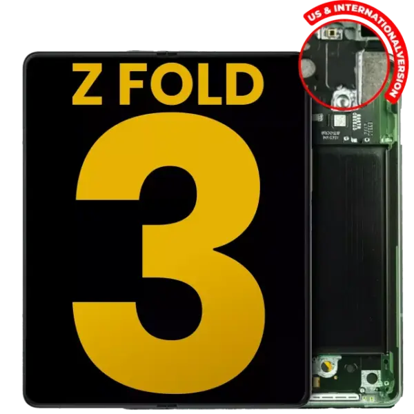 Display telefon Samsung Galaxy Z Fold 3 5G Refurbished (Green) (Inner)