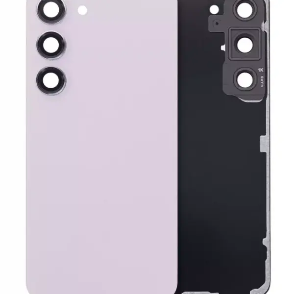 Capac Spate Sticla Samsung Galaxy S23 (S911) Service Pack (Lavender)