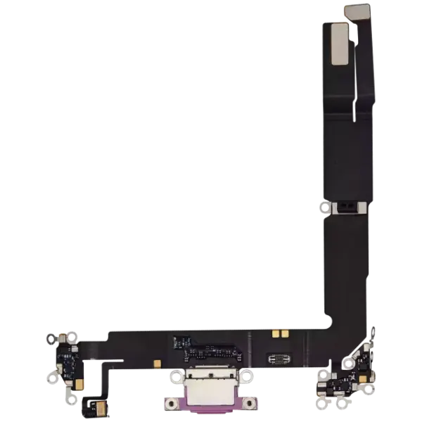 Cablu Flex Port Incarcare Cu Placa iPhone 16 Plus Premium (Pink)