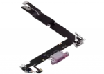 Cablu Flex Port Incarcare Cu Placa iPhone 16 Plus Premium (Pink) - imagine 5