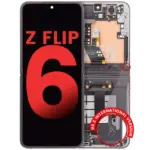 Ansamblu Display Interior Samsung Galaxy Z Flip 6 5G (F741) AMPlus (Silver Shadow)