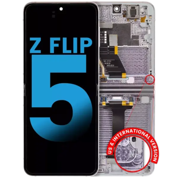 Display telefon Samsung Galaxy Z Flip 5 (F731) AM (In-Cell LTPS) (Lavander) (Inner)