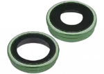 Lentila Camera Spate Cu Suport Si Rama iPhone 17 (Sage) Premium - imagine 4