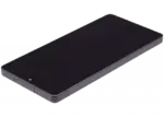 Display cu rama telefon Samsung Galaxy AMPlus (Titanium Jet Black) - imagine 5