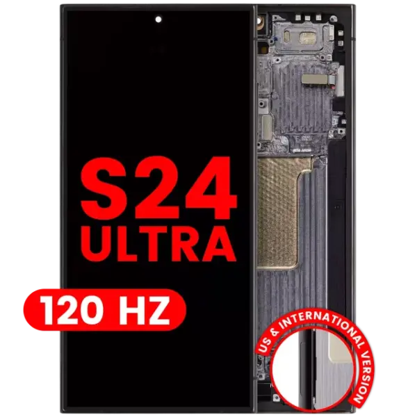 Ansamblu Display Samsung Galaxy S24 Ultra AMPlus (120Hz) (Titanium Black)