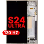 Ansamblu Display Samsung Galaxy S24 Ultra AMPlus (120Hz) (Titanium Yellow)