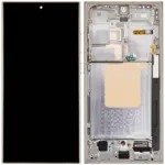 Ansamblu Display Samsung Galaxy S24 Ultra AMPlus (120Hz) (Titanium Yellow) - imagine 2