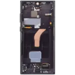 Display cu Rama Samsung Galaxy S22 Ultra 5G AM Plus (120Hz) (Phantom Black) - imagine 4