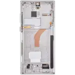 Display cu Rama Samsung Galaxy S22 Ultra 5G AM Plus (120Hz) (Phantom White) - imagine 4
