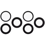 Sticla Camera Spate Cu Adeziv iPhone 17 Pro / 17 Pro Max (3 Piece Set) AMPlus - imagine 2