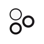 Sticla Camera Spate Cu Adeziv iPhone 17 Pro / 17 Pro Max (3 Piece Set) AMPlus - imagine 3