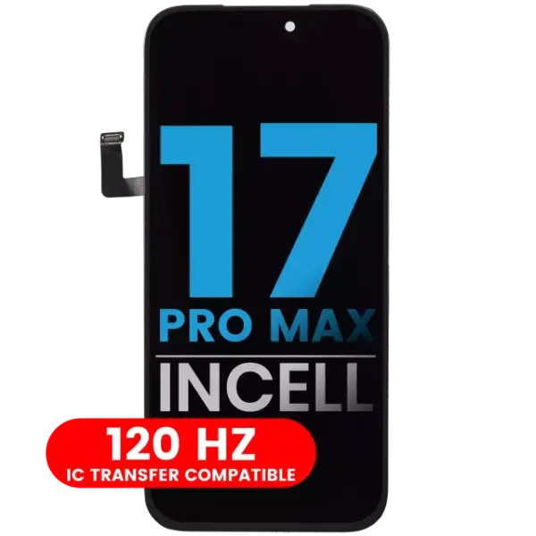 Display iPhone 17 Pro Max In-Cell (120Hz) Aftermarket AQ7