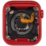 Ansamblu Carcasa Apple Watch Series 6 (40mm) Pull A (GPS Version) (Aluminum / Red) - imagine 4