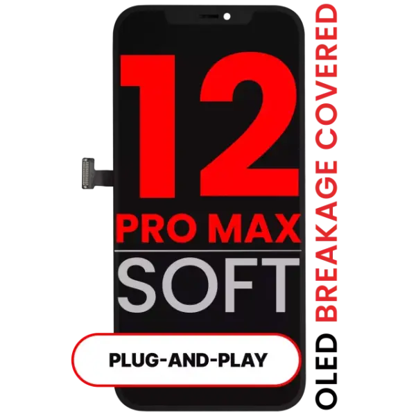 Display iPhone 12 Pro Max Soft Oled AMPro XO7 (Fără „Unknown Part” / Fără transfer IC)
