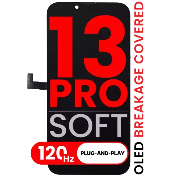Display iPhone 13 Pro Soft Oled (120Hz) AMPro XO7 (Fără „Unknown Part” / Fără transfer IC)