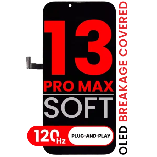 Display iPhone 13 Pro Max Soft Oled (120Hz) AMPro XO7 (Fără „Unknown Part” / Fără transfer IC)