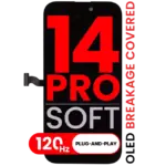Display iPhone 14 Pro Soft Oled (120Hz) AMPro XO7 (Fără „Unknown Part” / Fără transfer IC)