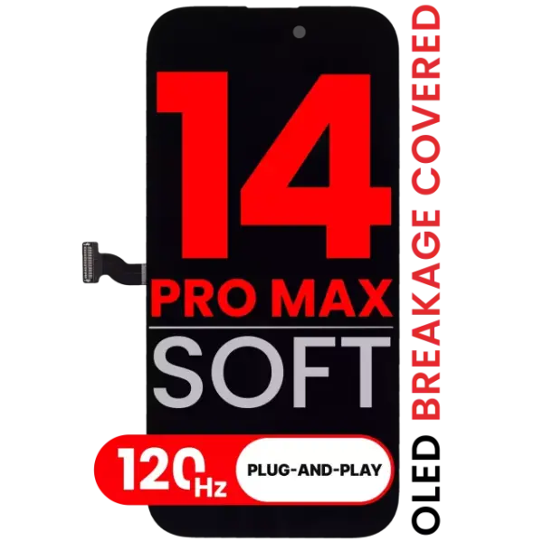 Display iPhone 14 Pro Max Soft Oled (120Hz) Diagnostic AMPro XO7