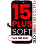 Display iPhone 15 Plus Soft Oled AMPro XO7 (Fără „Unknown Part” / Fără transfer IC)