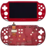 Ansamblu Display PlayStation Vita 1000 (Red) - imagine 2