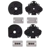 Set Butoane D-Pad conductive (din cauciuc) L / R PlayStation Portable PSP 1000 - imagine 2