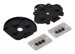 Set Butoane D-Pad conductive (din cauciuc) L / R PlayStation Portable PSP 1000 - imagine 5