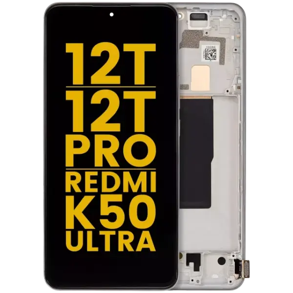 Display Xiaomi 12T / 12T Pro / Redmi K50 Ultra Refurbished (Silver)