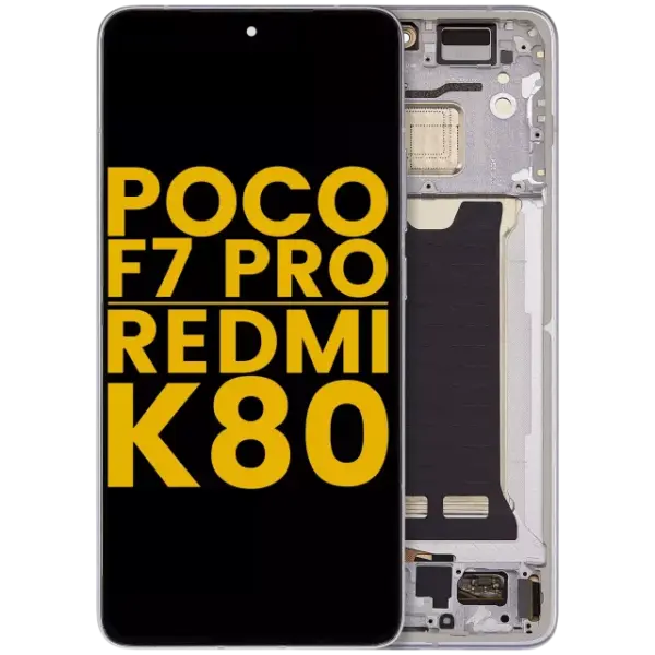 Display Xiaomi Poco F7 Pro / Redmi K80 Refurbished (Silver)
